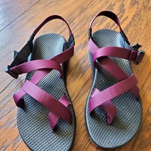 Purple Chacos Womens size 9
